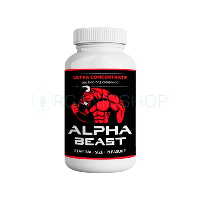 Alpha Beast ⏤ Capsulas para agrandar el pene