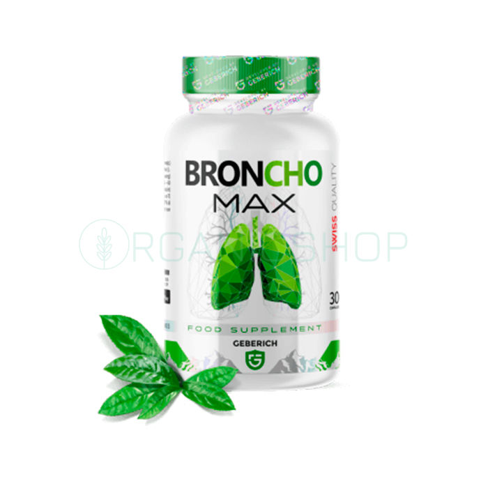 BronchoMax ⏤ capsules that help thin thick bronchial secretions